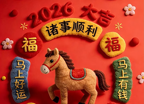 小奔祝大家新年快樂，初八見！